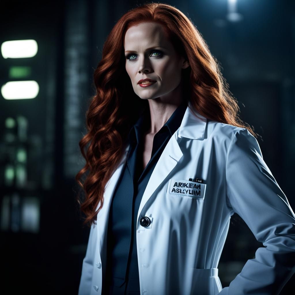 Dr. Pamela Isley in Gotham at Night