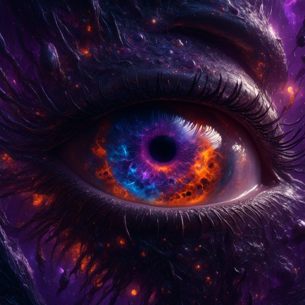 Eye of the Void in Dark Fantasy Style