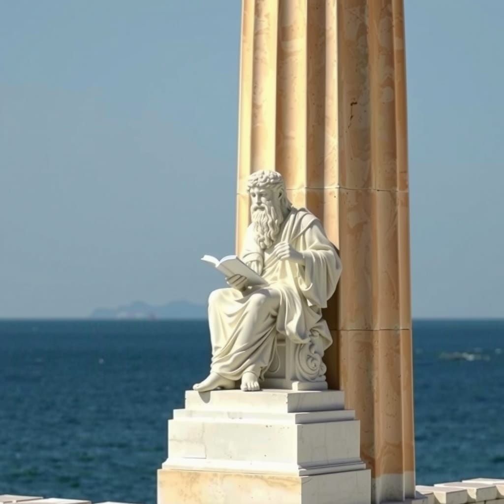 The philosopher and mathematician Pythagoras