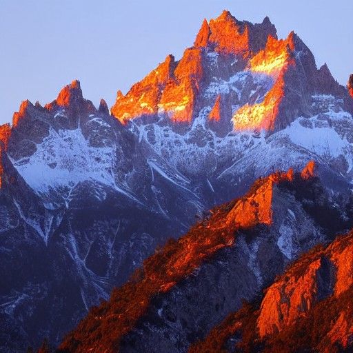 Mount Olympus at Dawn: Ethereal Majesty