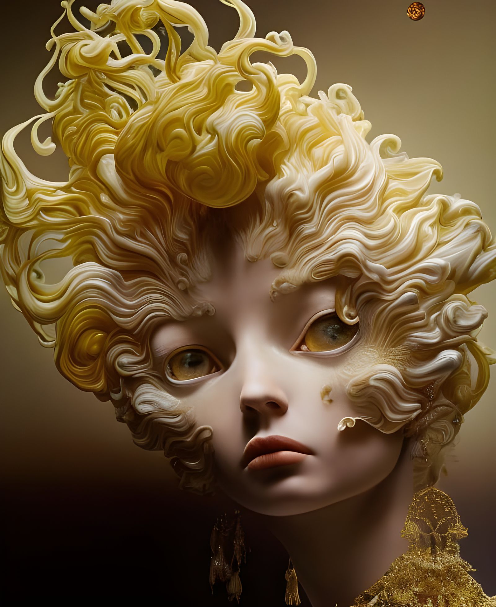 Eldritch Recursive Beauty in Ultrarealistic Detail