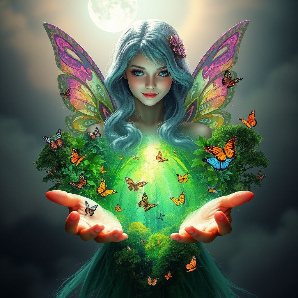 Ethereal Fairy Brings Forest to Life