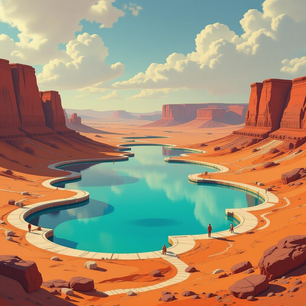 Dallol Hot Springs: Multicolored Desert Oasis