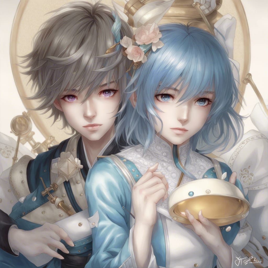 Classical Japanese Art Meets Modern Digital Painting