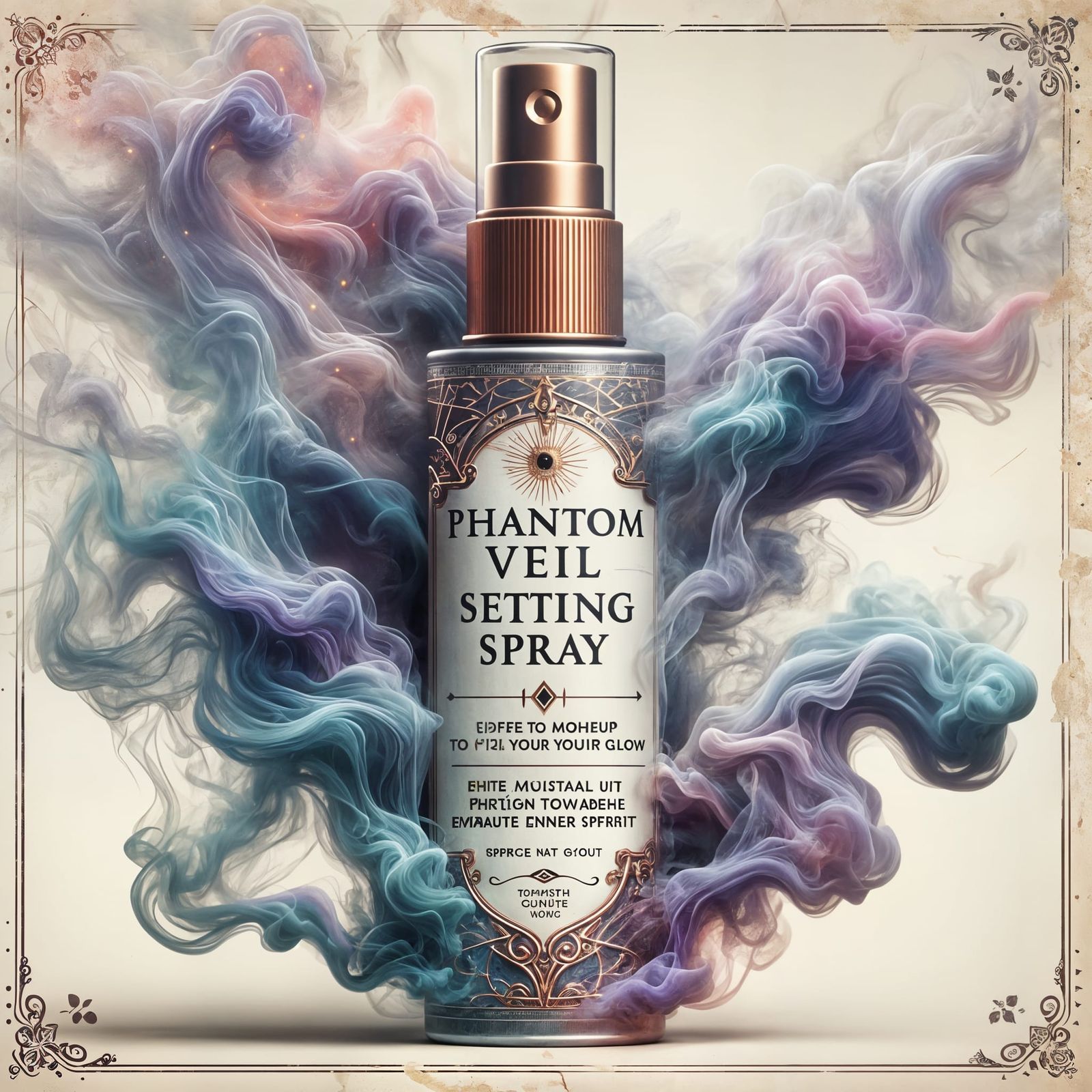 Digital Concept Art of Phantom Veil Setting Spray in Etherea...