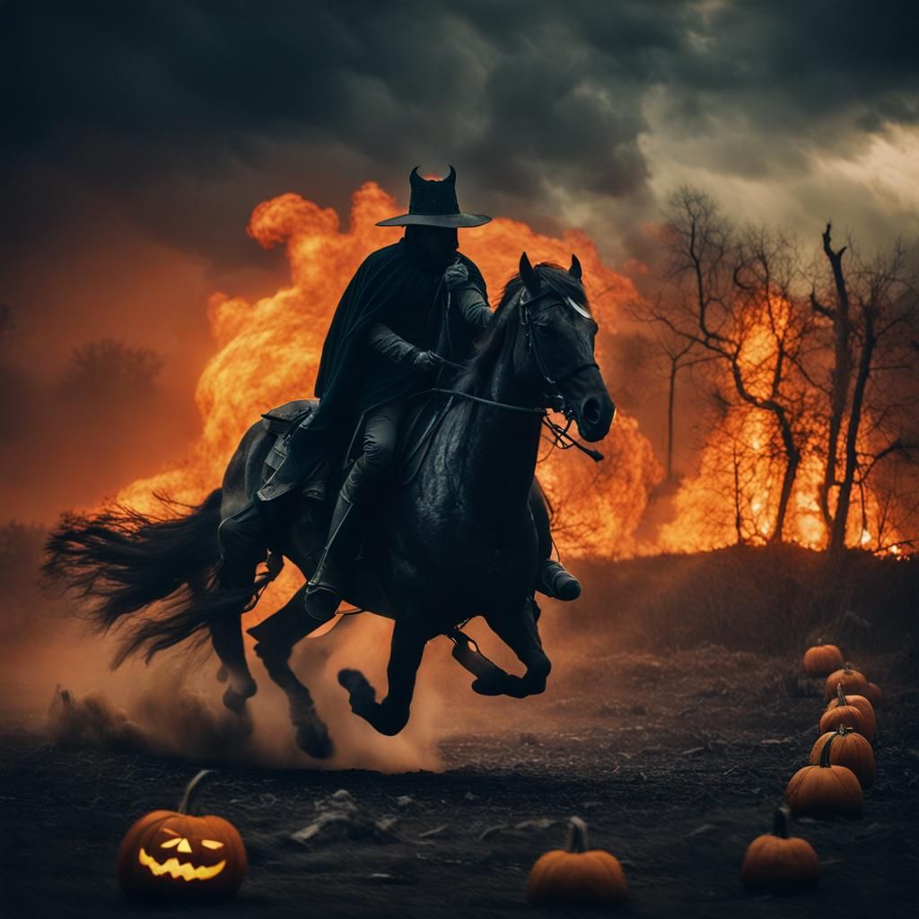Headless Horseman Rides into Firestorm
