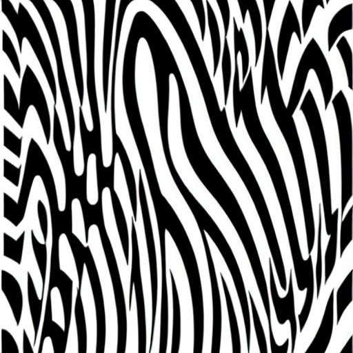 Black and white line art in a bold, graphic style reminiscent of Art Deco or Pop Art.
Use thick, clean lines with minima...