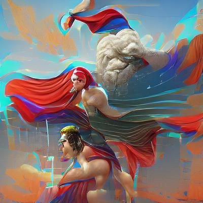Superheroes Reimagined in Greek Mythology
