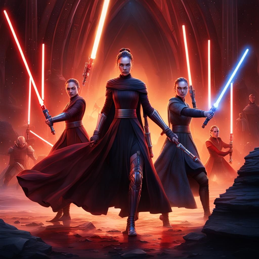 Sith Padmé Amidala Lightsaber Battle