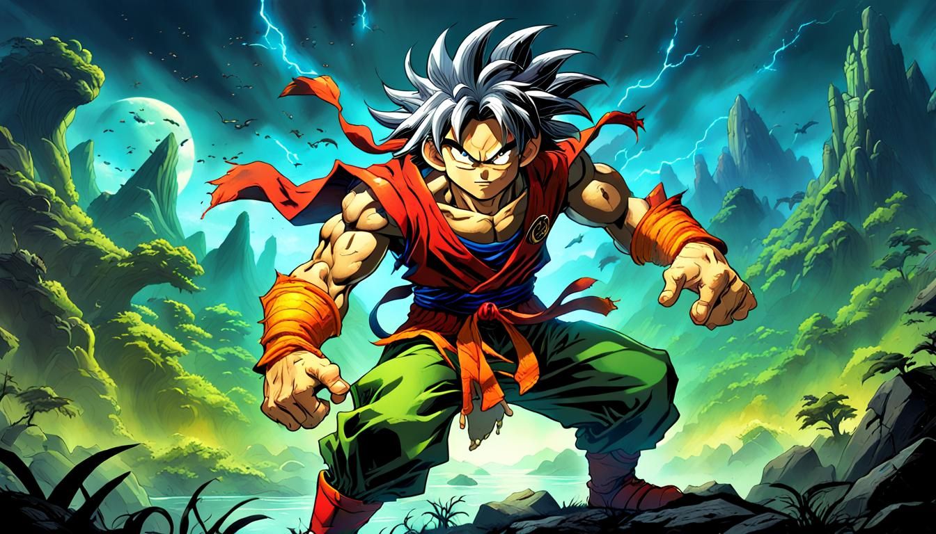 Giraffe Warrior in High-Fantasy World