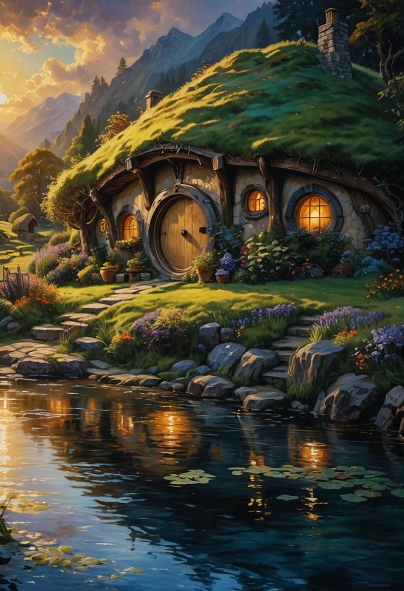 Hobbit House By the River