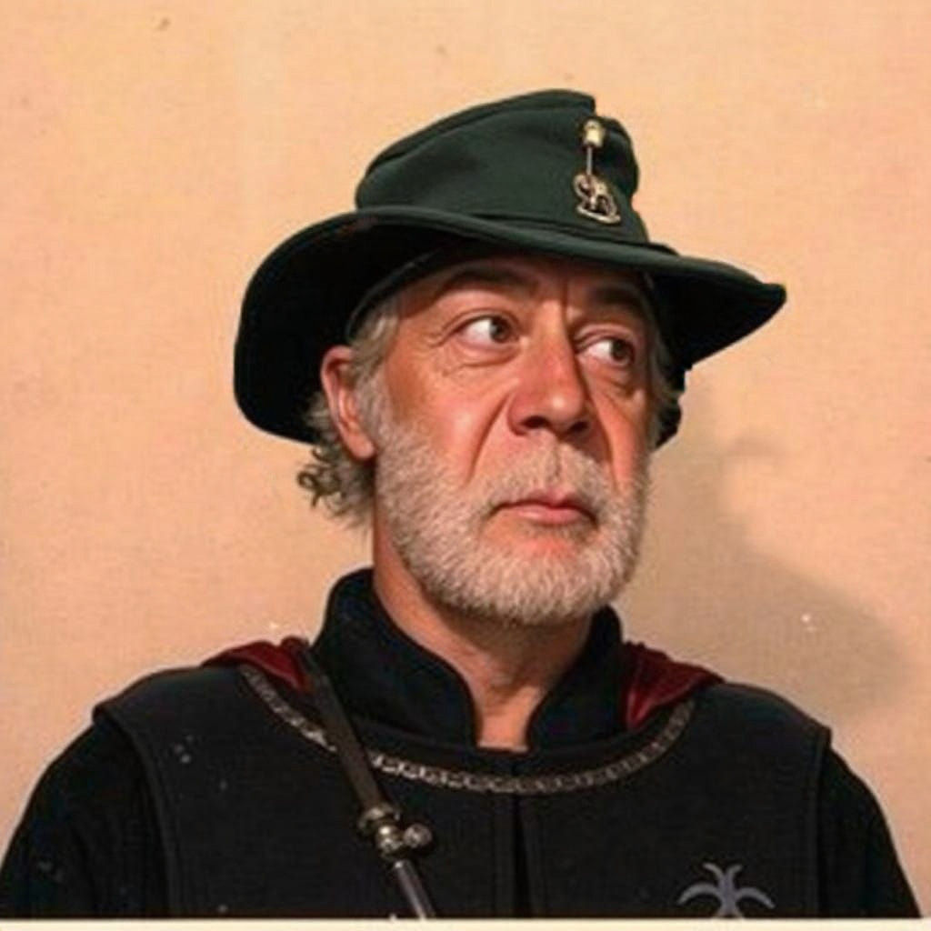 Roman Guard in Traditional Lorica Segmentata Armor