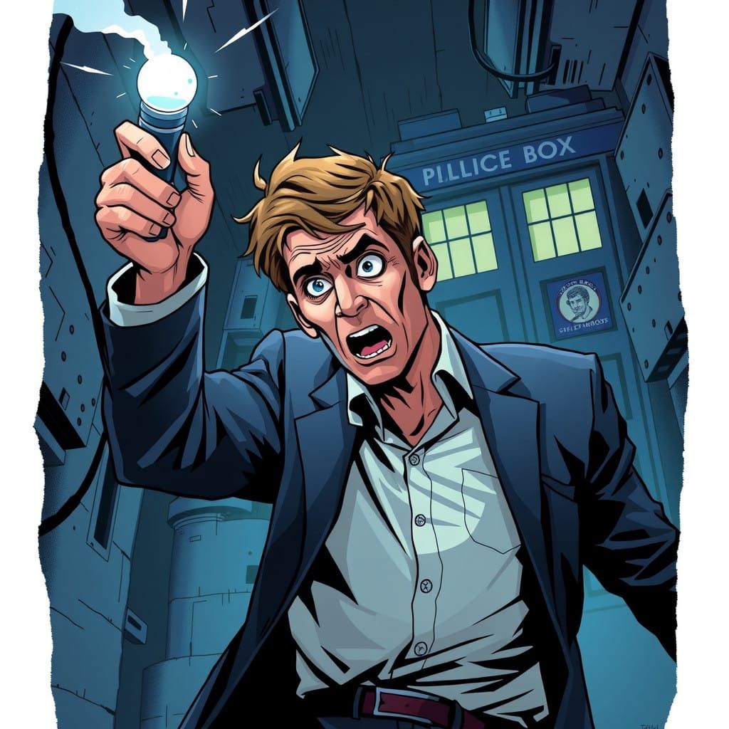 Jean-Luc Mélenchon in Desperate Search for TARDIS