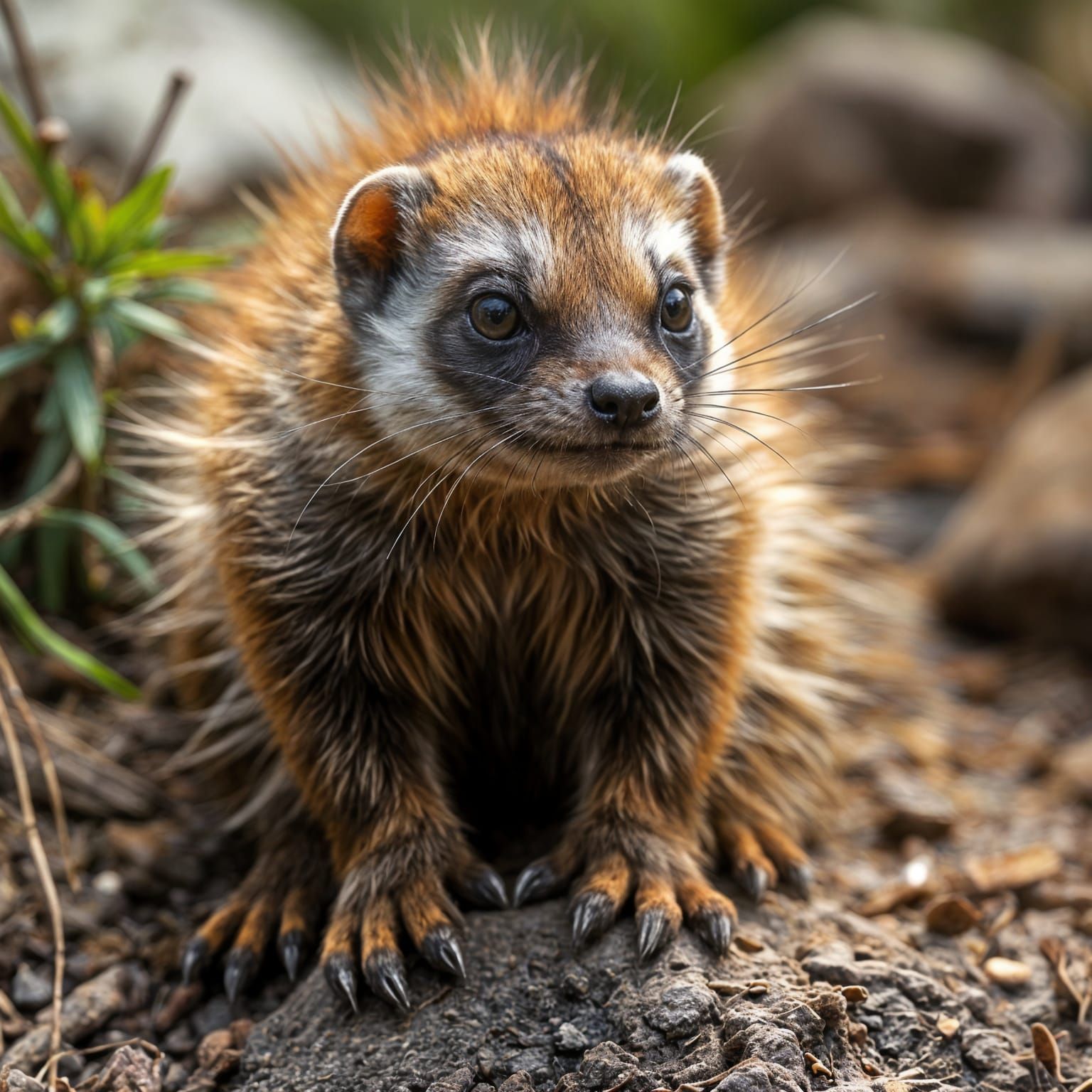 A Mysterious Roman Numeral Landscape