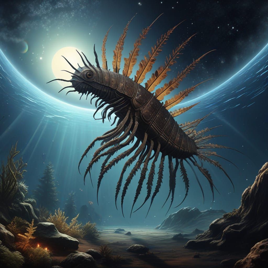 Ancient Cambrian Space Explorers