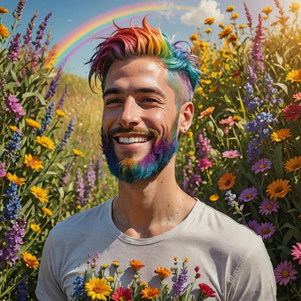 Rainbow Beard 240831K