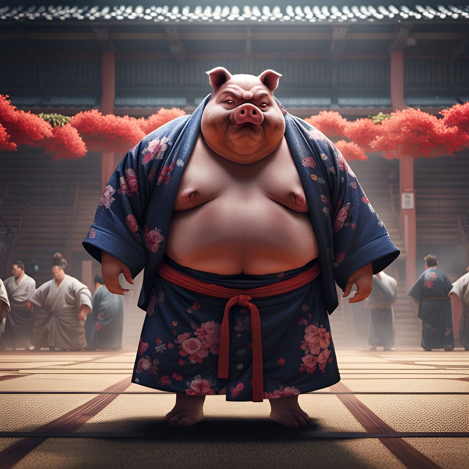 A Sumo Wrestling Wiltshire Pig (Continued)