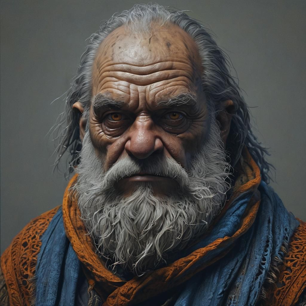 Grizzled Gruff Dwarf Necromancer