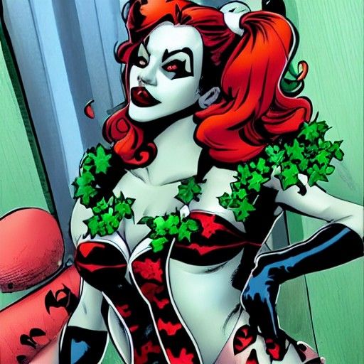 Poison Ivy x Harley Quinn
