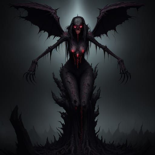 Darkness Descends: A Realm of Horror and Decay