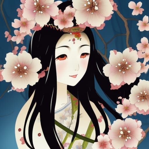 Konohanasakuya-hime: Cherry Blossom Goddess of Japan