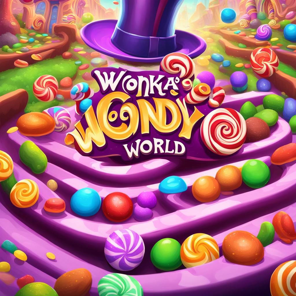 AI Generated Wonka's Candy World