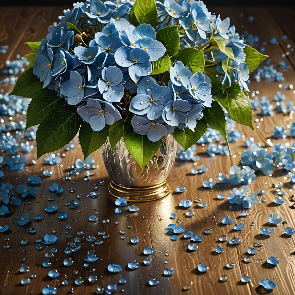 Flowerpot on the table