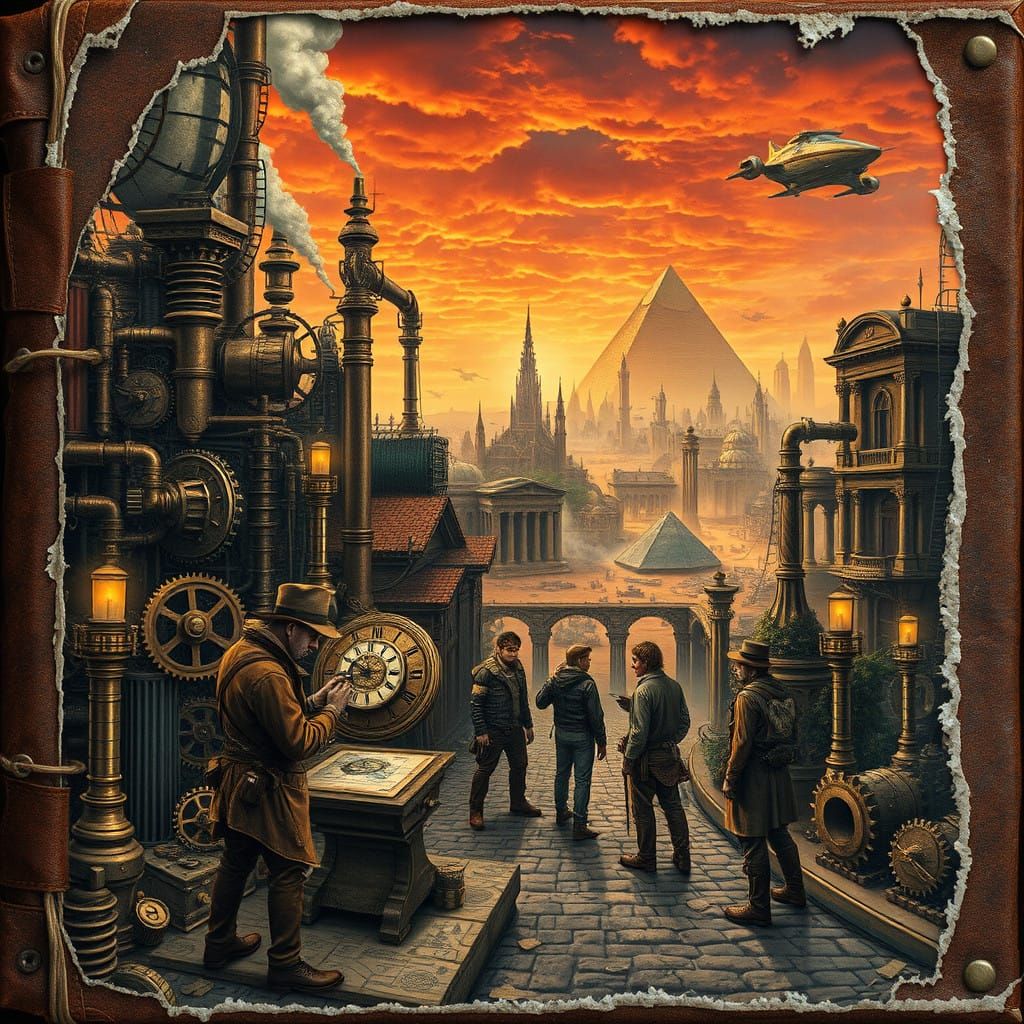 Timeless Rebellion in a Steampunk Metropolis