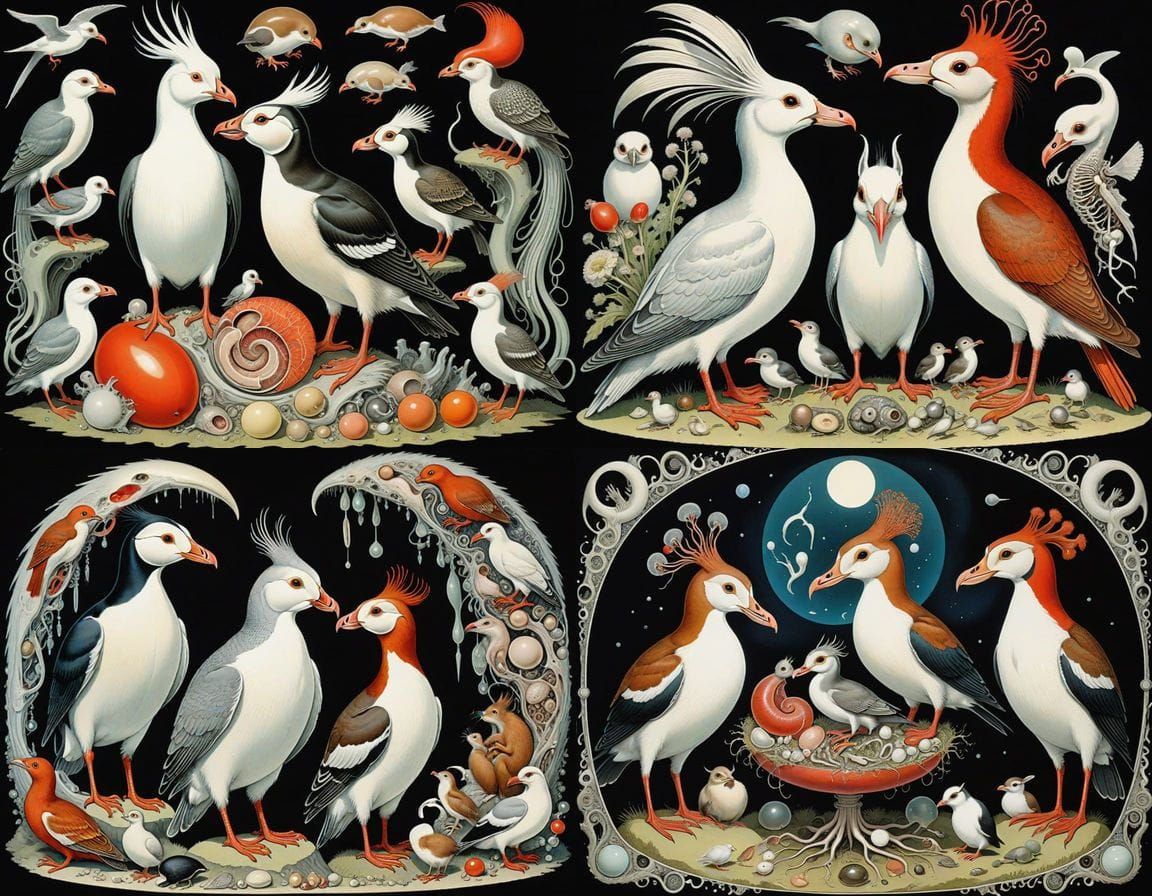 Surreal Scottish Homunculus in Vivisection Scene