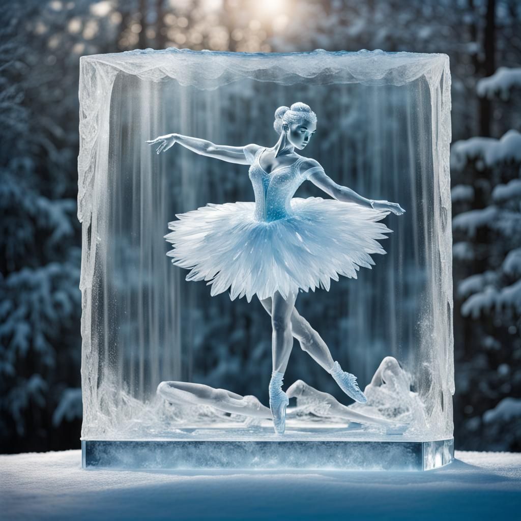 Ice Cube Ballerina