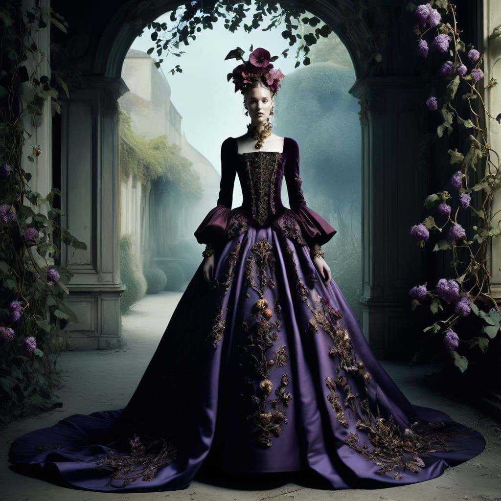 "Botanical Queen" – Atropa Belladonna (Deadly Nightshade)
💫...