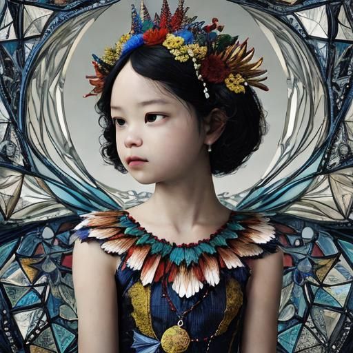 Surrealist Scandinavia: Vivid Oil Painting with Fractal Deta...