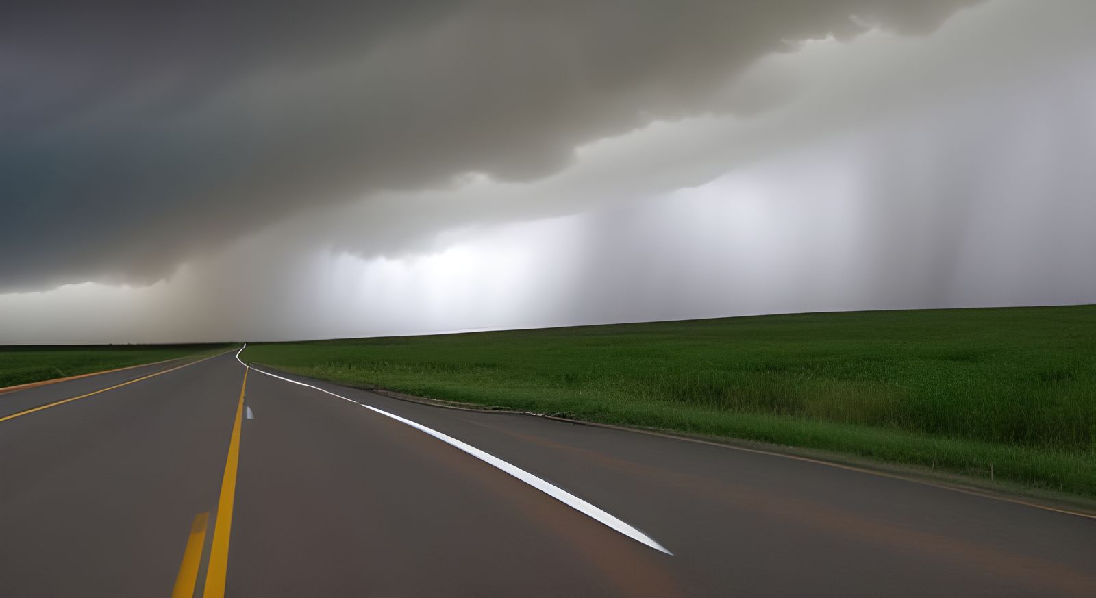 Dramatic Storm Chaser Generated by AI