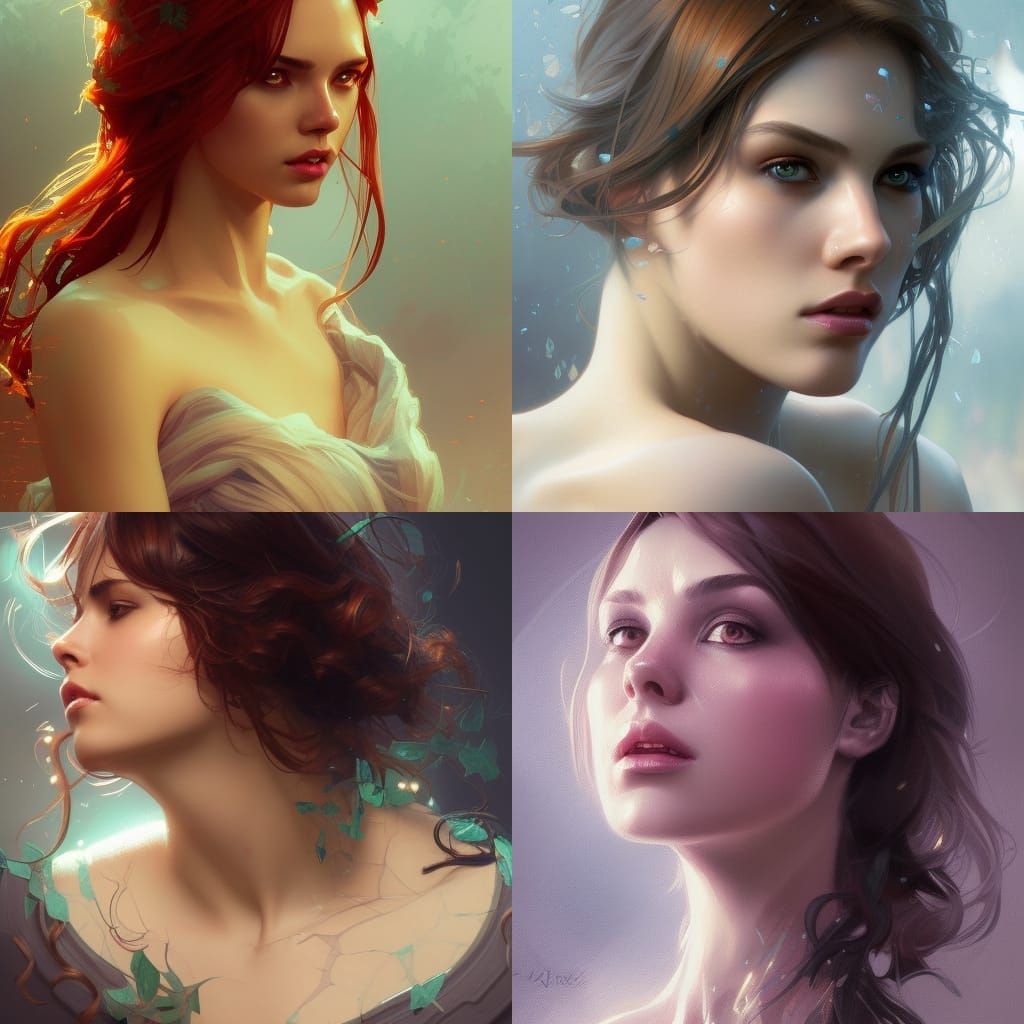 Detailed Portrait with Dynamic Lighting