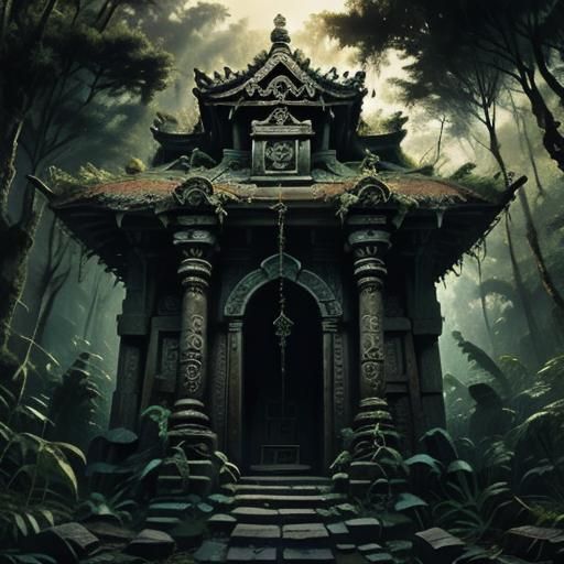 Enigmatic Temple Discovery on Village Edge