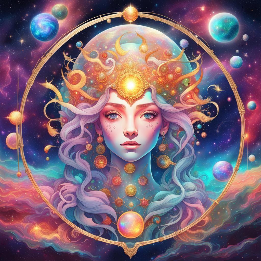 Sailor Moon Astral Holographic Illustration