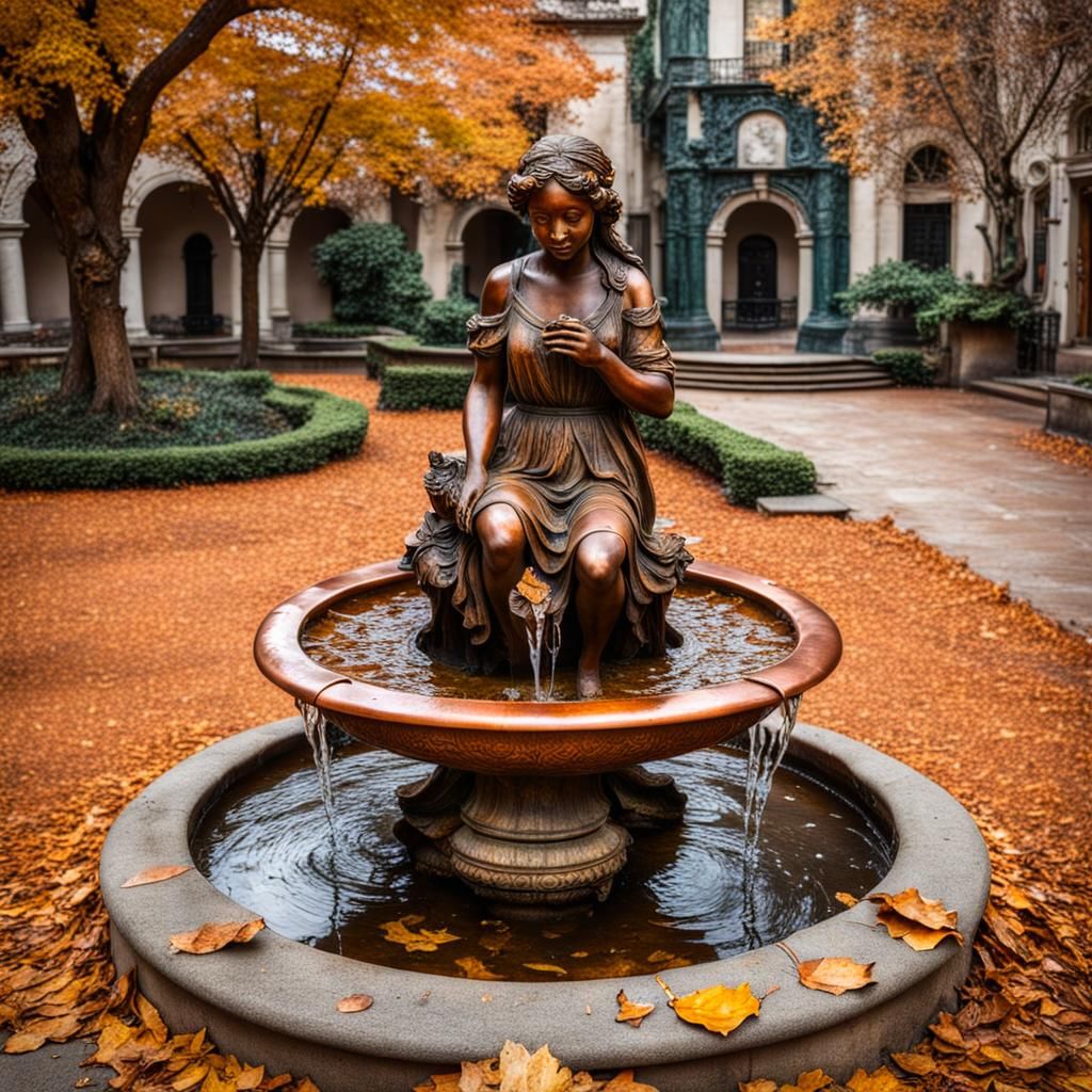 Serena: Copper Fountain Abandoned by Time