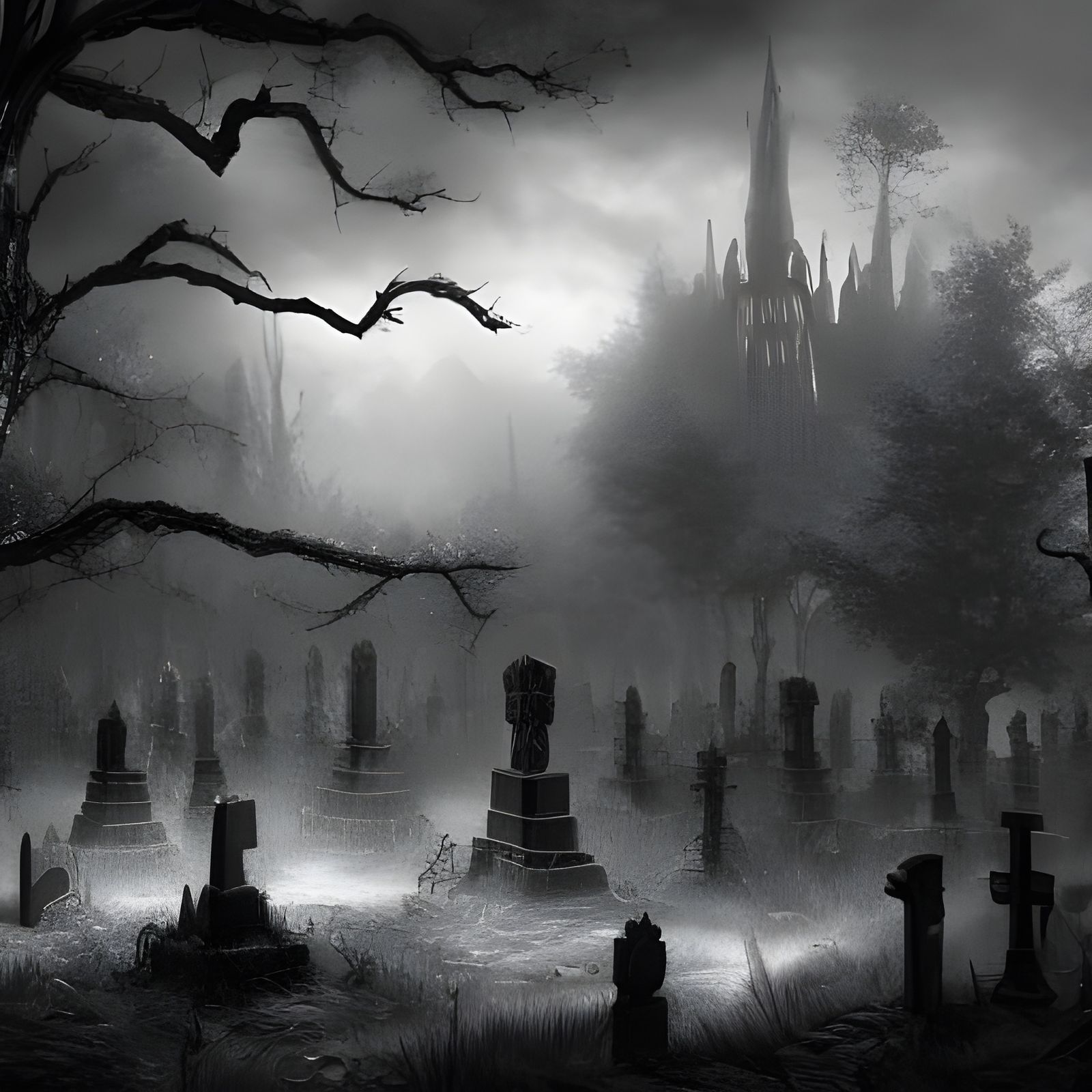 Spooky Graveyard