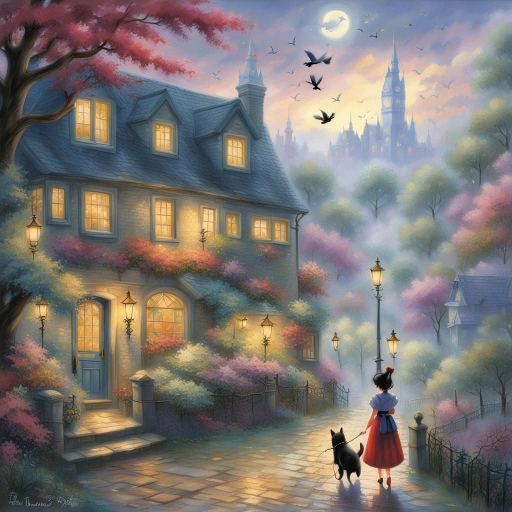 Ethereal Fantasy Kiki's Delivery Scene