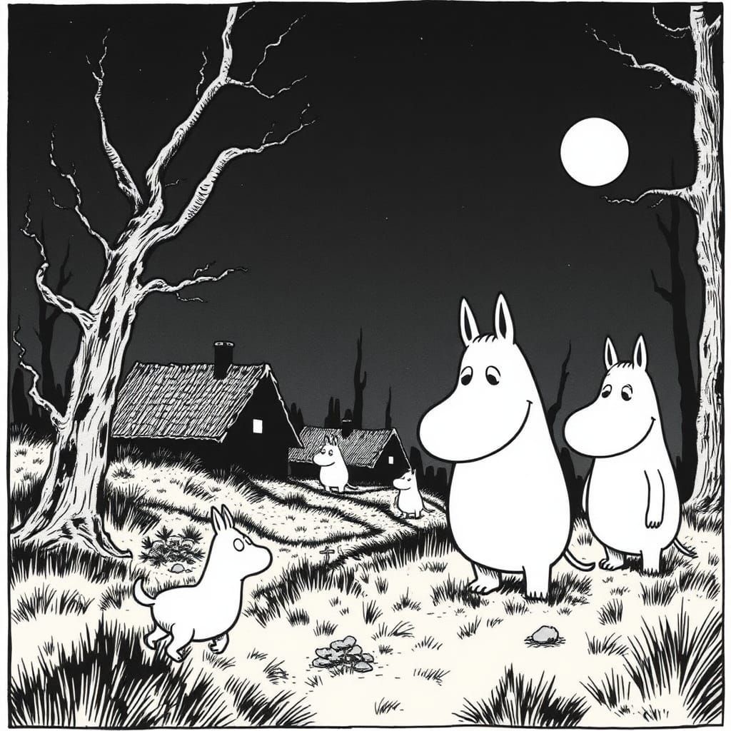 Moomins Meet Horror: A Junji Ito Nightmare