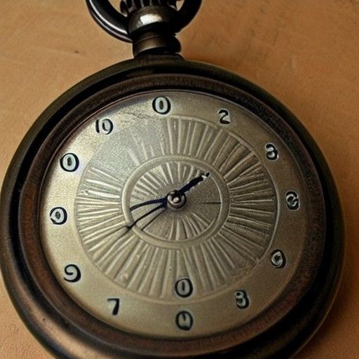 Steampunk Stop Watch with Engine Design