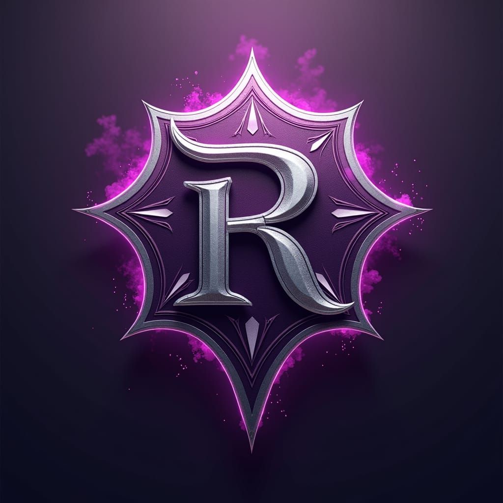 Regime Football Logo in Matte Painting Style