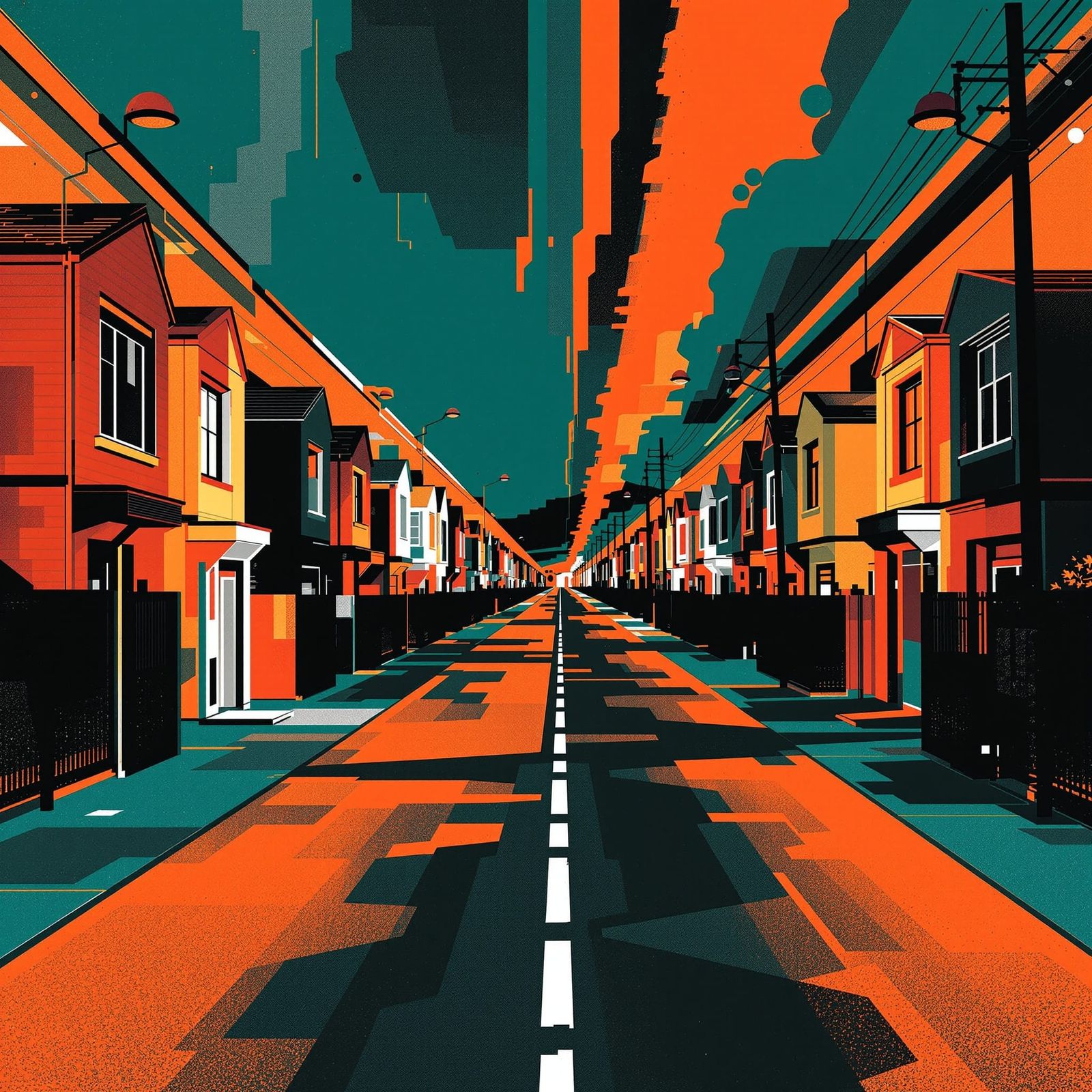 Start Image for "What if I was just a painter, painting hous...