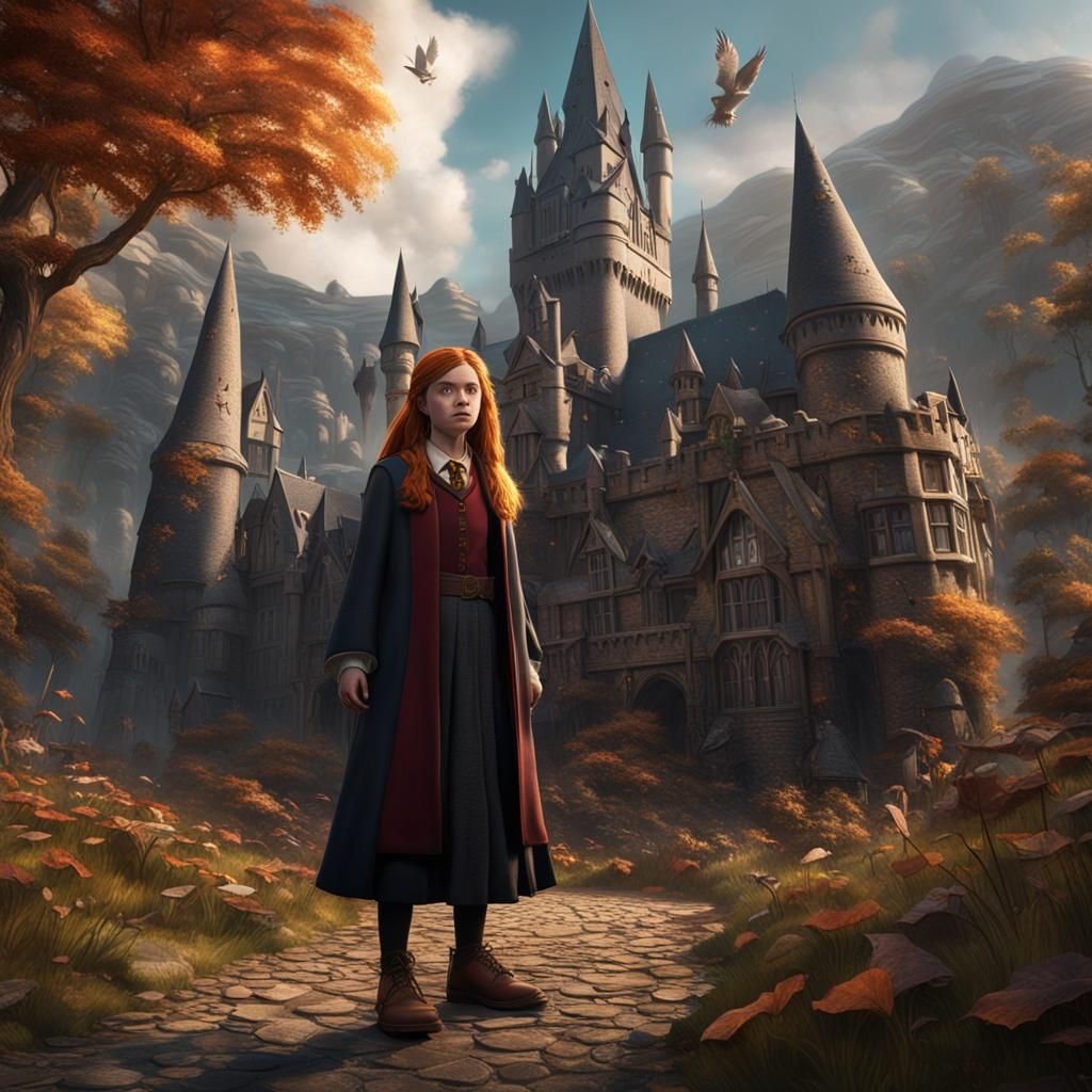 Harrieta Potter: Detailed Fantasy Concept Art