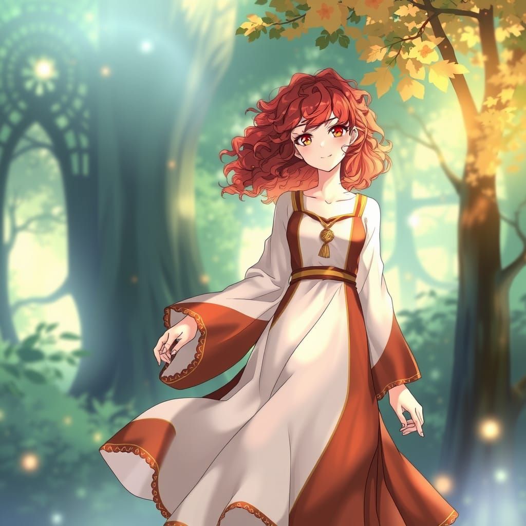 Anime-Inspired Chappel Roan in Elegant Japanese Style