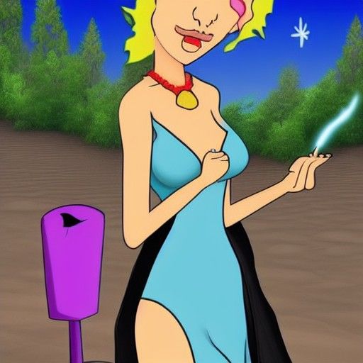 Enchanting Witch Portrait with Courage, Hyperdetailed Art