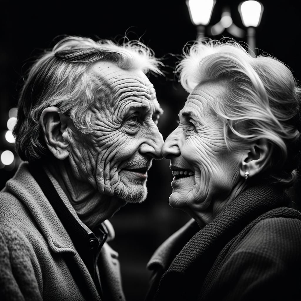 Still rubbing noses.