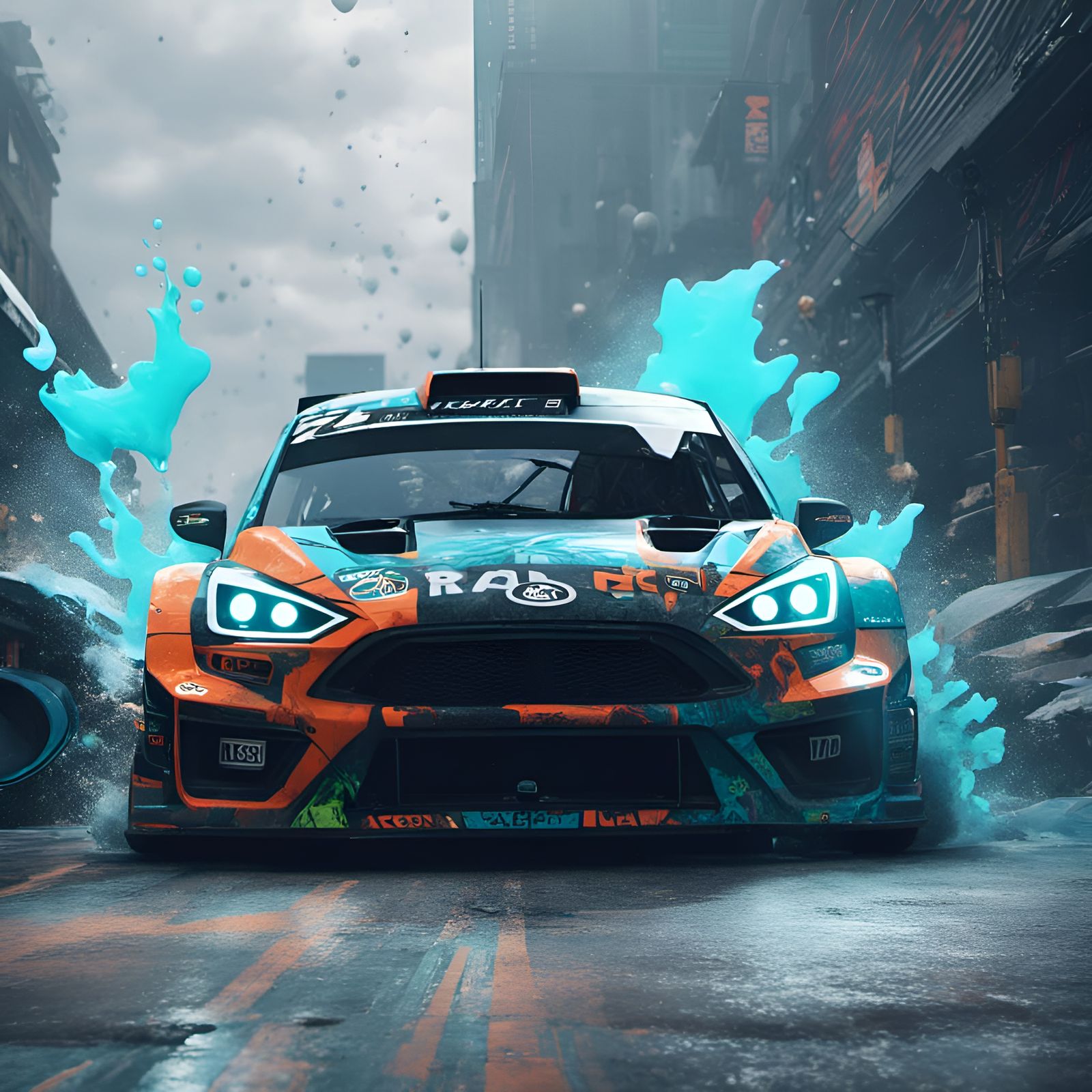 Ken Block Racing: Hyperdetailed Concept Art