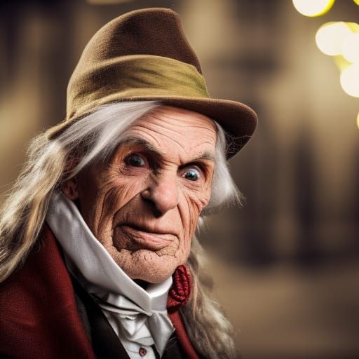 Ebenezer Scrooge: Professional 64MP Photography