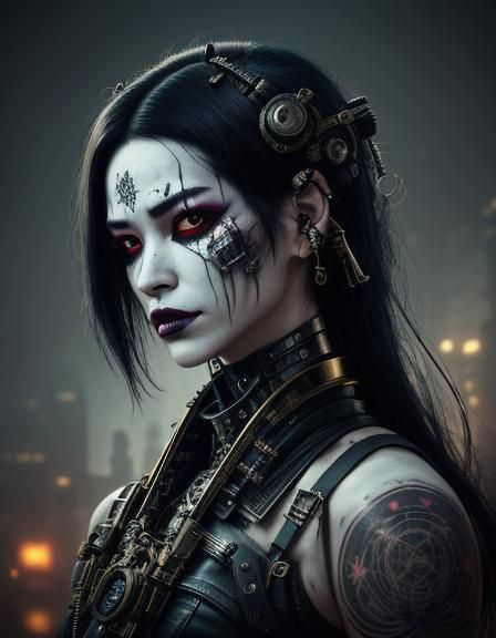 A beautiful woman (Snow White) wearing simple tops. İAmazing...